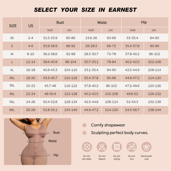 Sous-vêtements gainants de forme BBL – Image 6