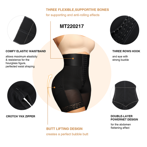 Short lève-fesses taille haute – Image 6