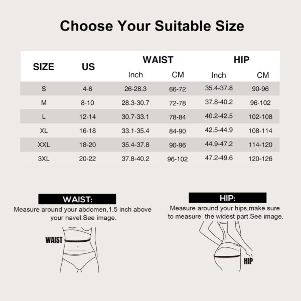 Short lève-fesses taille haute – Image 4